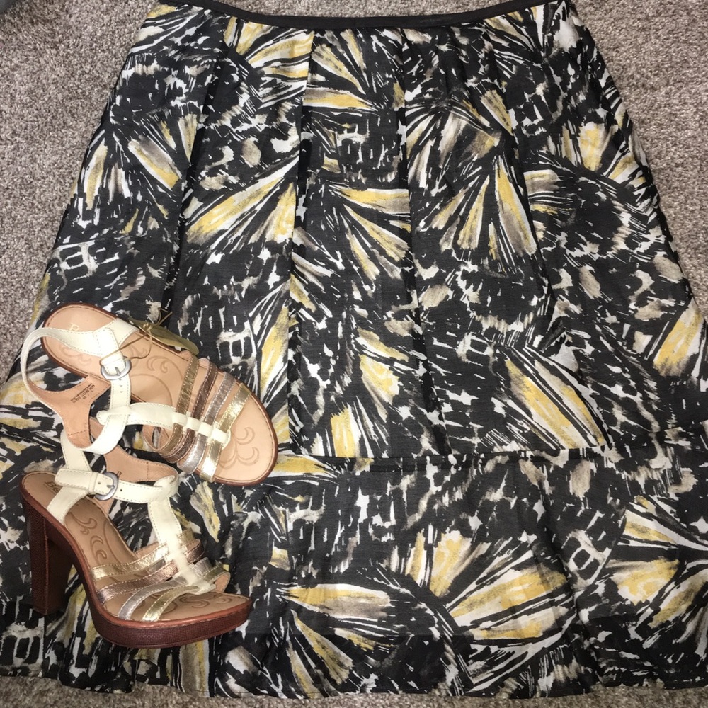 Nic + Zoe floral‎ skirt
